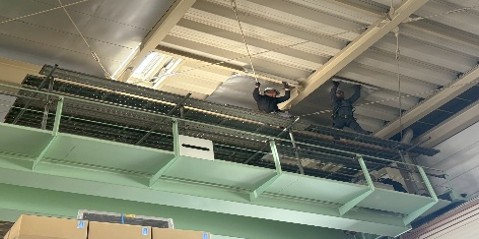 IS遮熱シートの施工の流れ